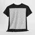 Keffiyeh Pattern Heavy Cotton Tee - Modern Mesh Design Streetwear T-Shirt